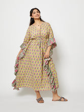 ZARIA FRILL CAFTAN