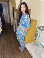 MIDNIGHT BLISS KAFTAN SET