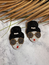 POUT BEADED EARRINGS