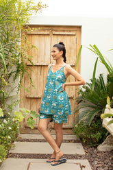 Bloom Burst Cami Shorts Set