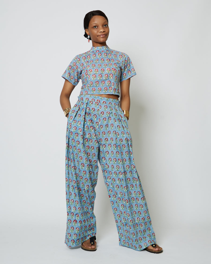 NYLA CROP TOP SET