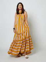 CLOVER BACKLESS DRESS