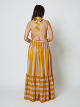 CLOVER BACKLESS DRESS