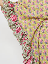 ZARIA FRILL CAFTAN
