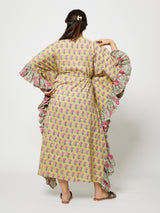 ZARIA FRILL CAFTAN