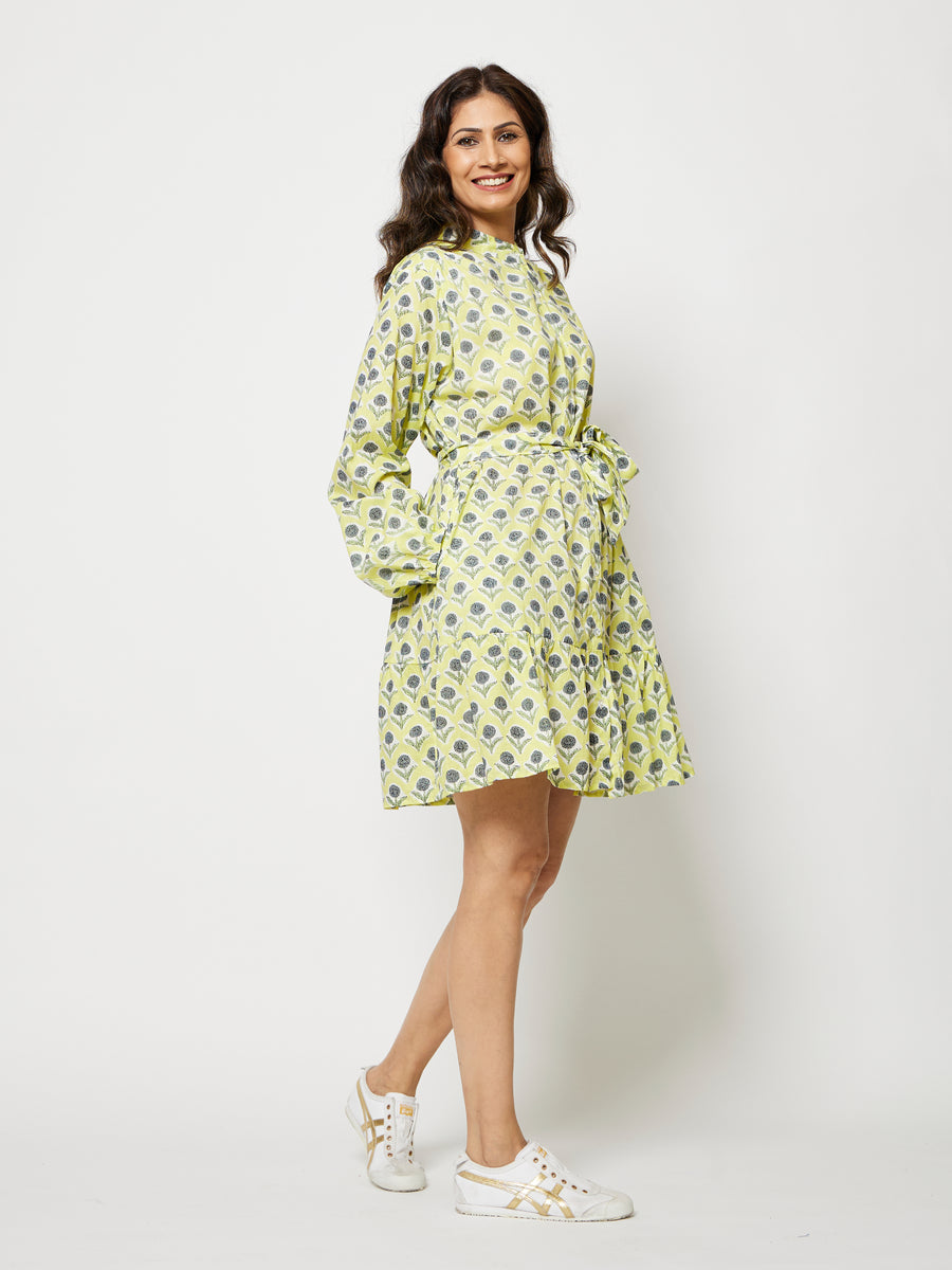 FLUER SHORT DRESS