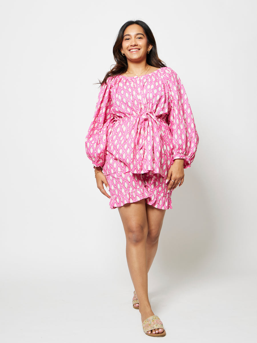 PINK FIN CO-ORD SET