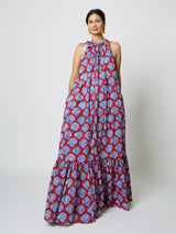 MILA HI NECK DRESS