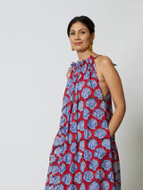 MILA HI NECK DRESS