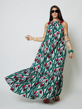 AUREA HI NECK DRESS