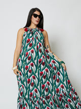 AUREA HI NECK DRESS