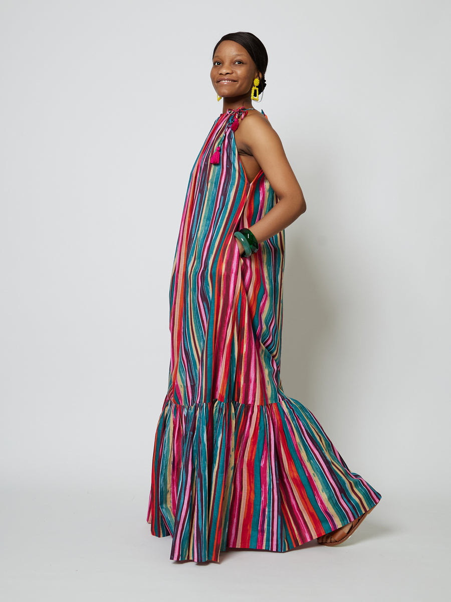 NOA HI NECK DRESS