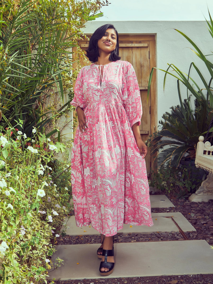 YUNA MIDI DRESS