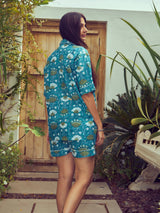 BLOOM BURST SHORTS SET