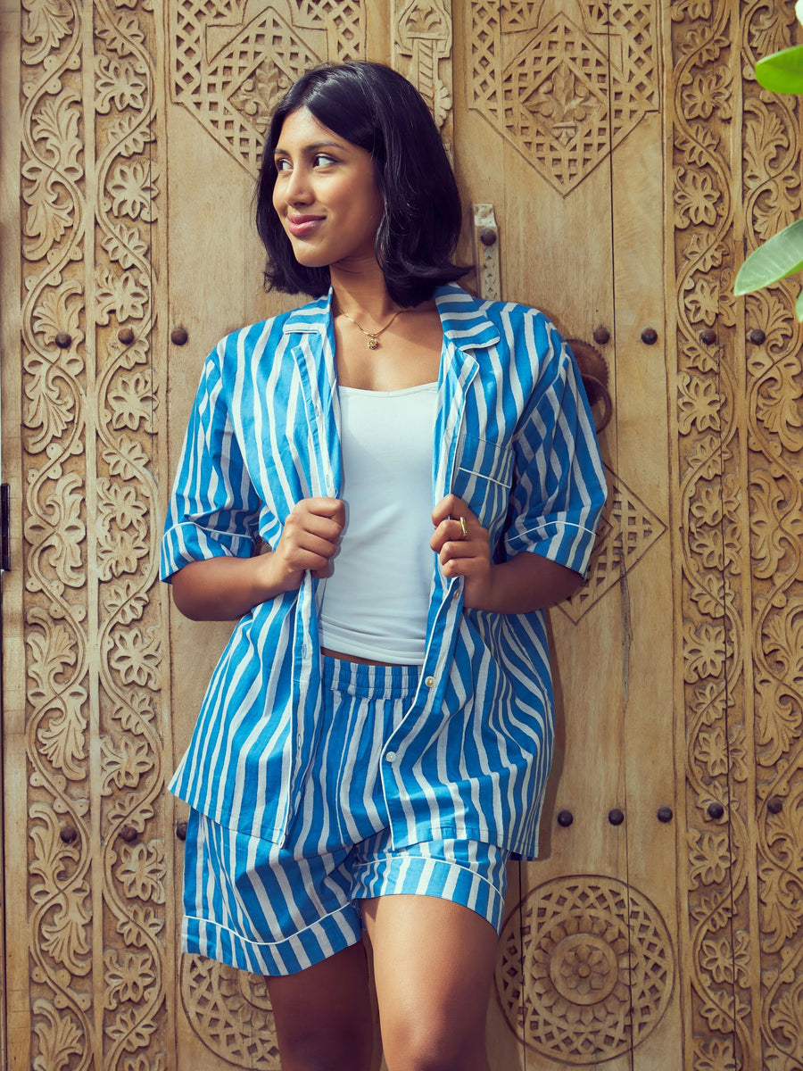 LINE UP SHORTS SET