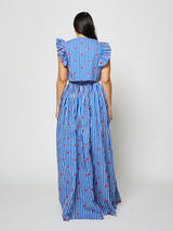 BLUISH SKIRT SET