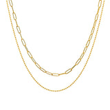 CELESTIA 2 LAYER NECKLACE