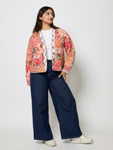 FEATHER WEAVE COTTON JACKET