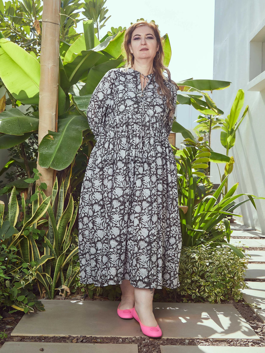 HARMONY MIDI DRESS