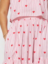 HEARTY SKIRT SET