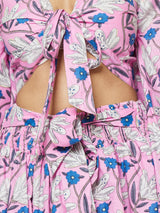 HIBISCUS SHORT SKIRT SET