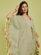 SORA FRILL CAFTAN
