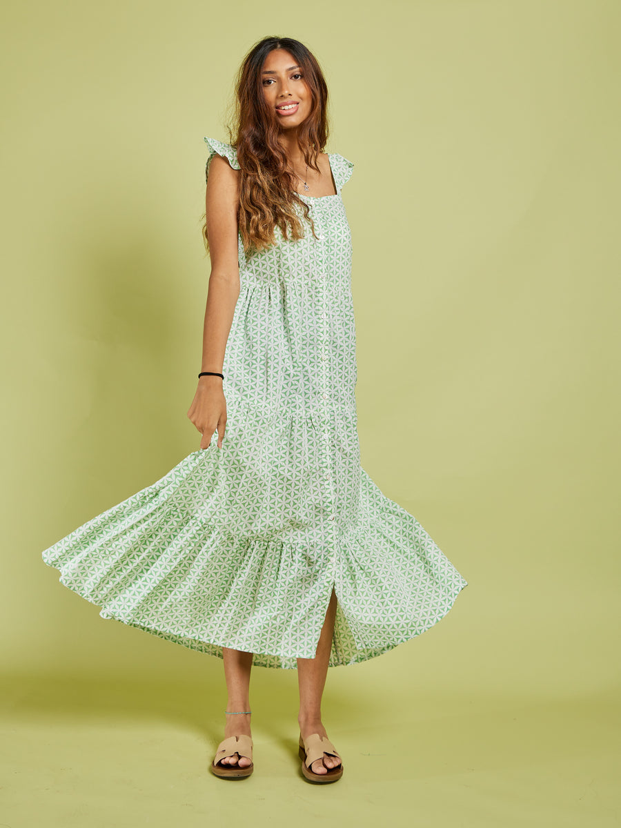 DIAMOND MIDI DRESS