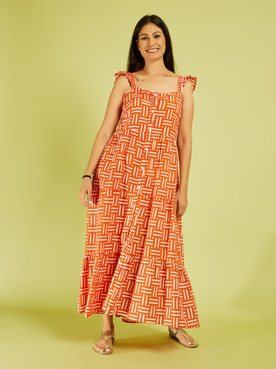 ELLIPSE MIDI DRESS