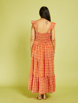 ELLIPSE MIDI DRESS