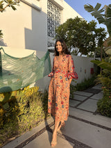 GARDENIA KAFTAN DRESS