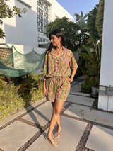 PETAL PAWS PAJAMA SET