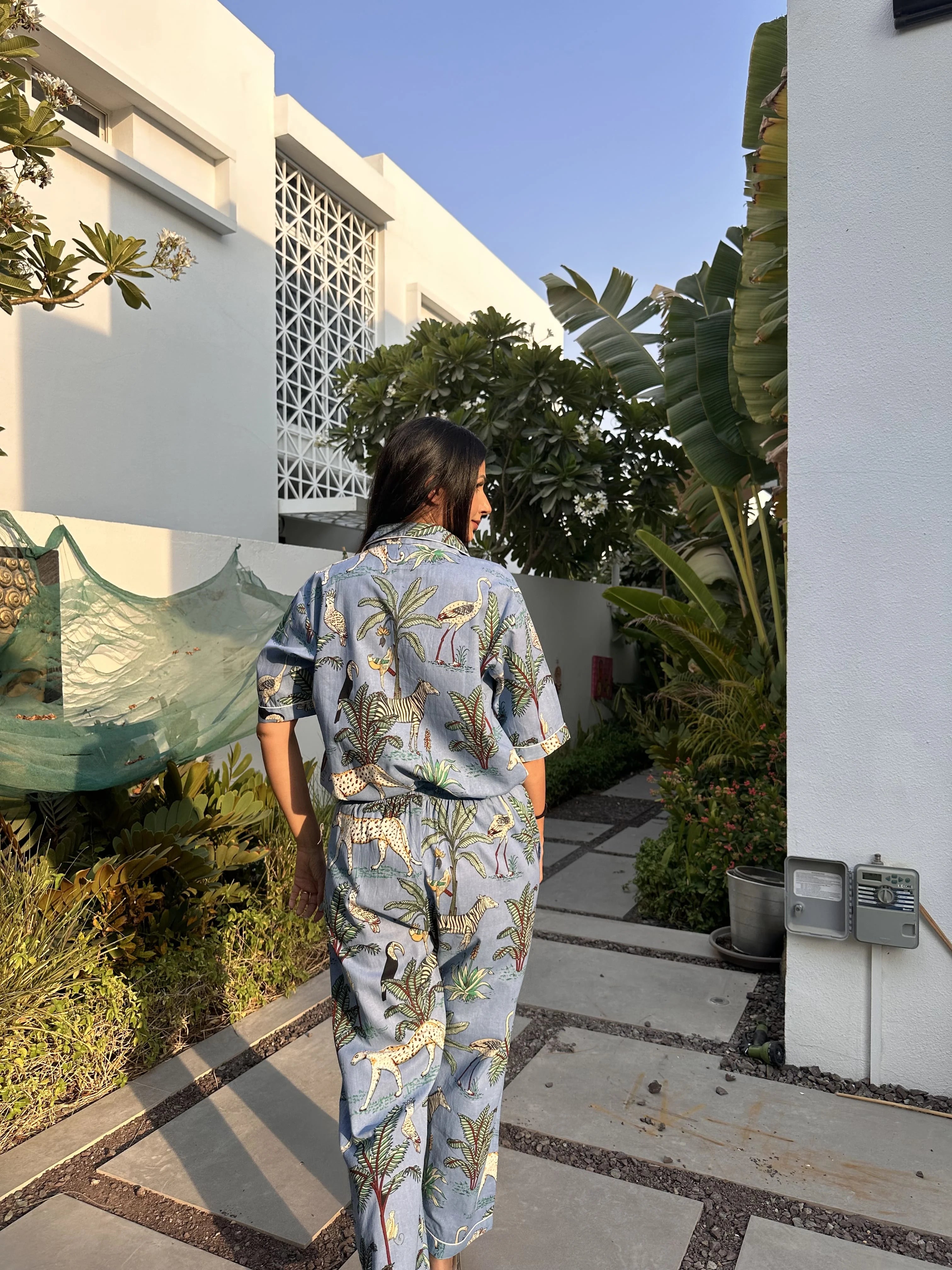BABOON PAJAMA SET