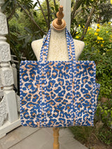 LEOPARD TOTE BAG