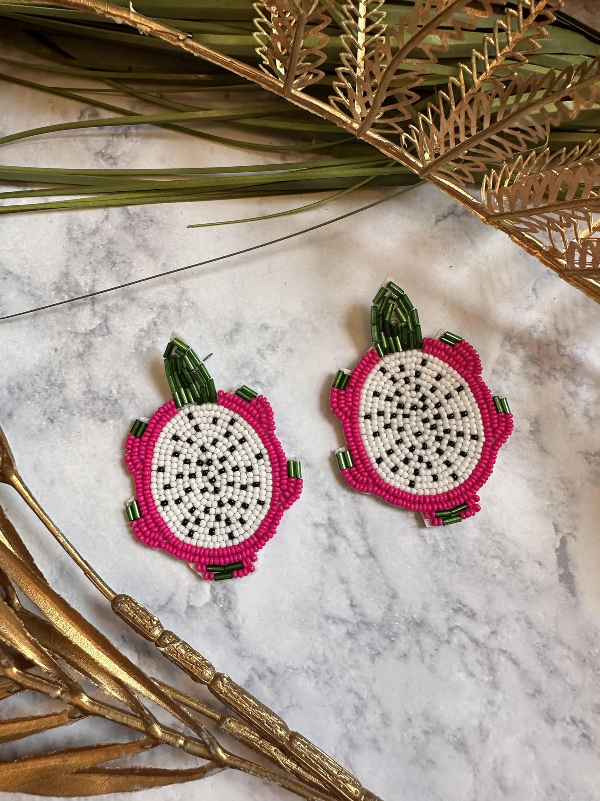 DRAGON FRUIT EARRINGS