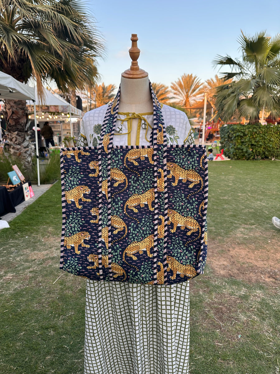 Tote Bags -  Quilted Tote Bags