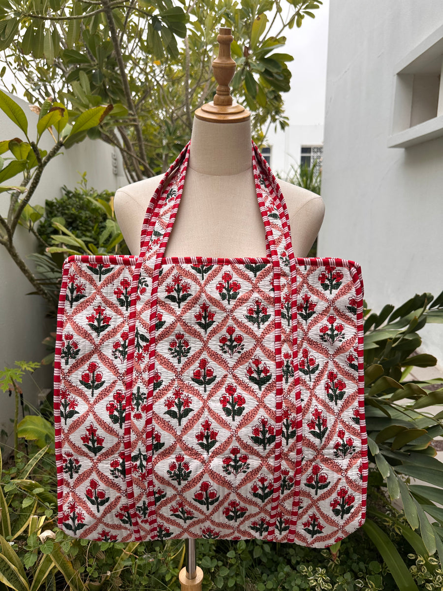 PAFFY COTTON TOTE BAG