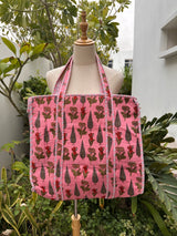 PEEKY COTTON TOTE BAG