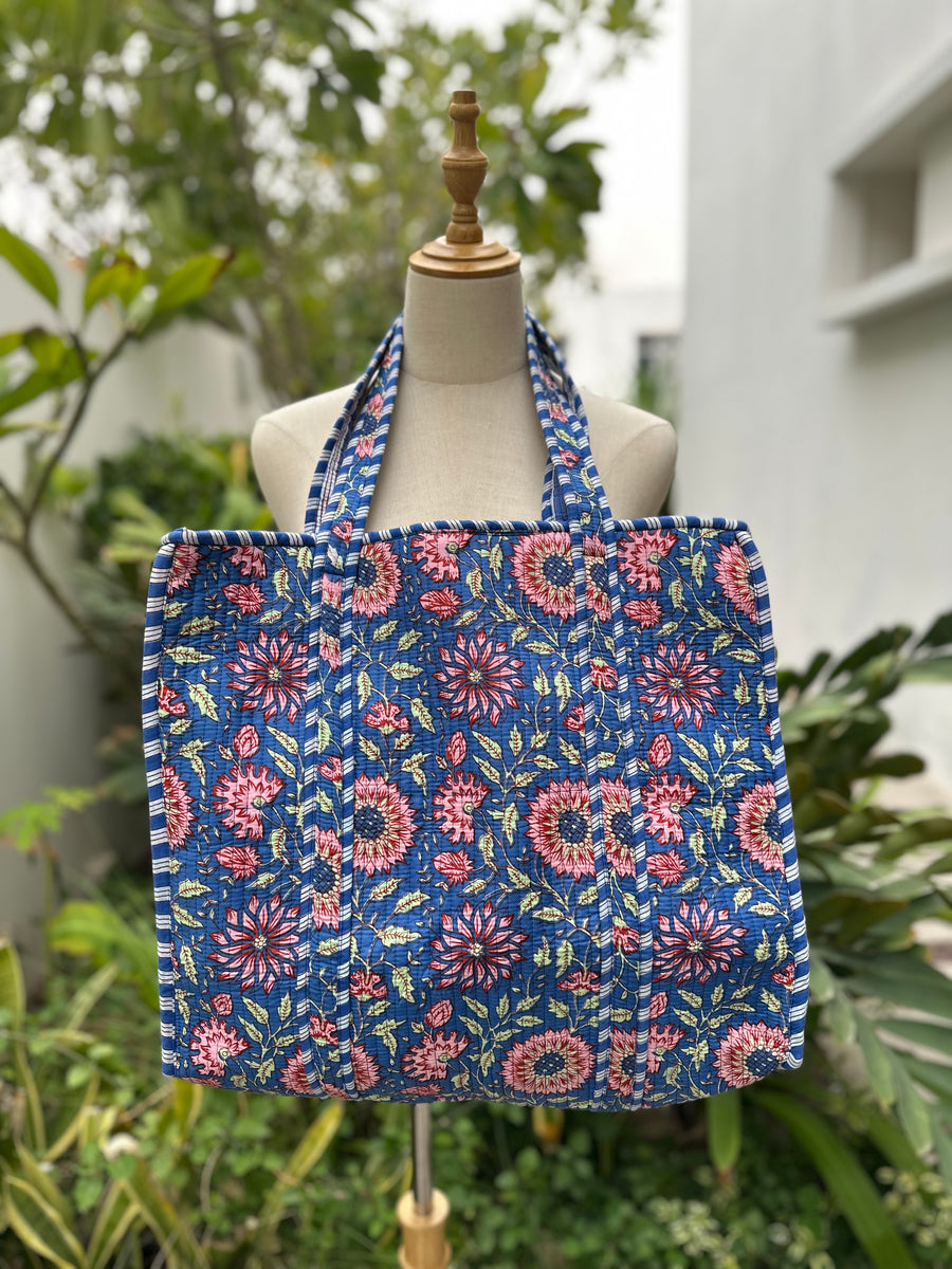BEAU COTTON TOTE BAG
