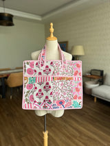 PATCHED TOTE BAG