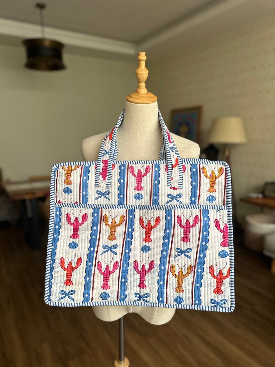 LOBSTER TOTE BAG