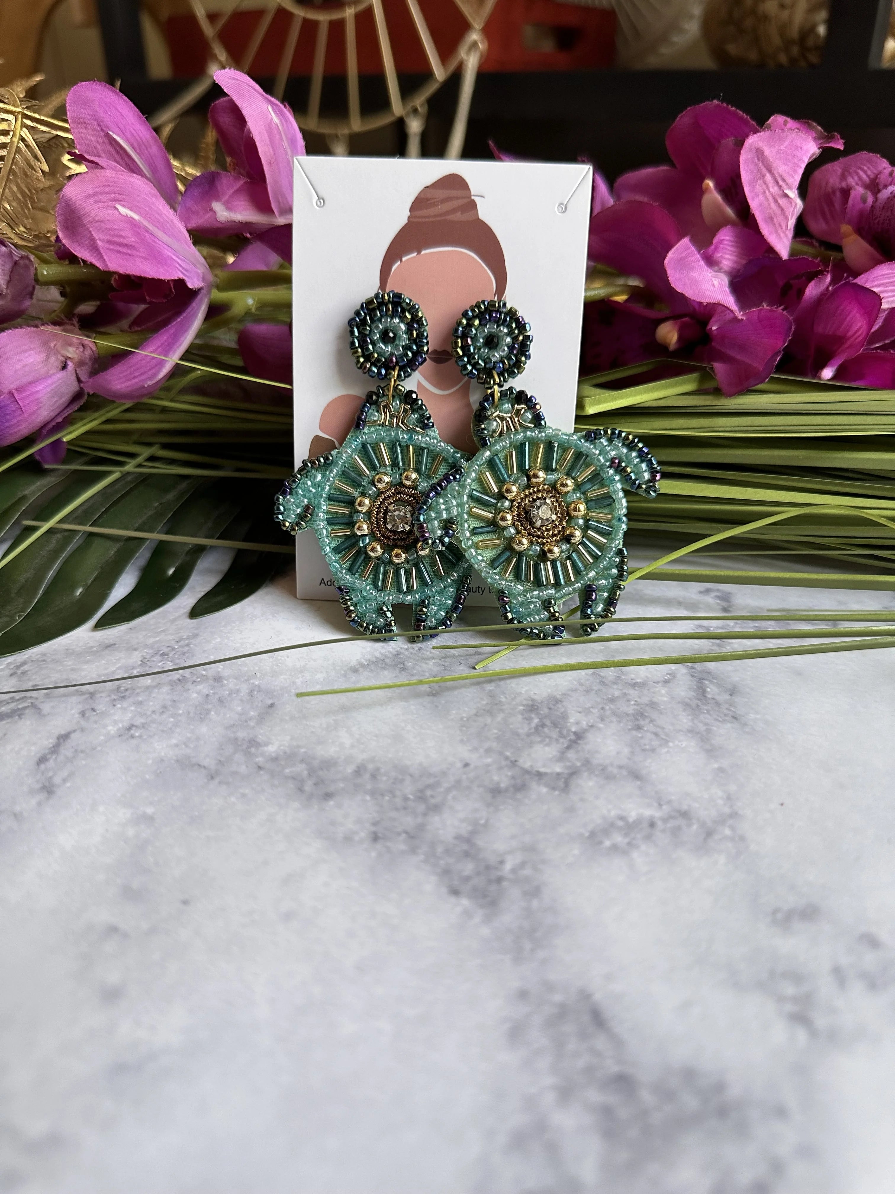 TURTLE EARRINGS
