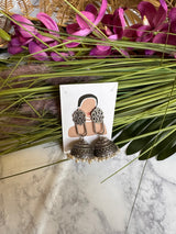 TOVO BRASS EARRINGS