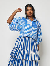 INDIGO SKIRT SET