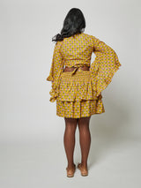 MANGO HAZE SHORT SKIRT SET