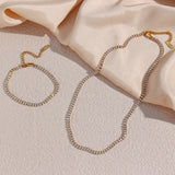 OVAL DIAMOND NECKLACE
