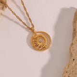 SUN MOON NECKLACE