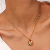 SUN MOON NECKLACE