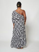 NOIR MIDI DRESS
