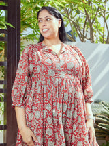 OPAL MIDI DRESS