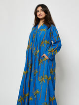 PALM TREE LONG DRESS